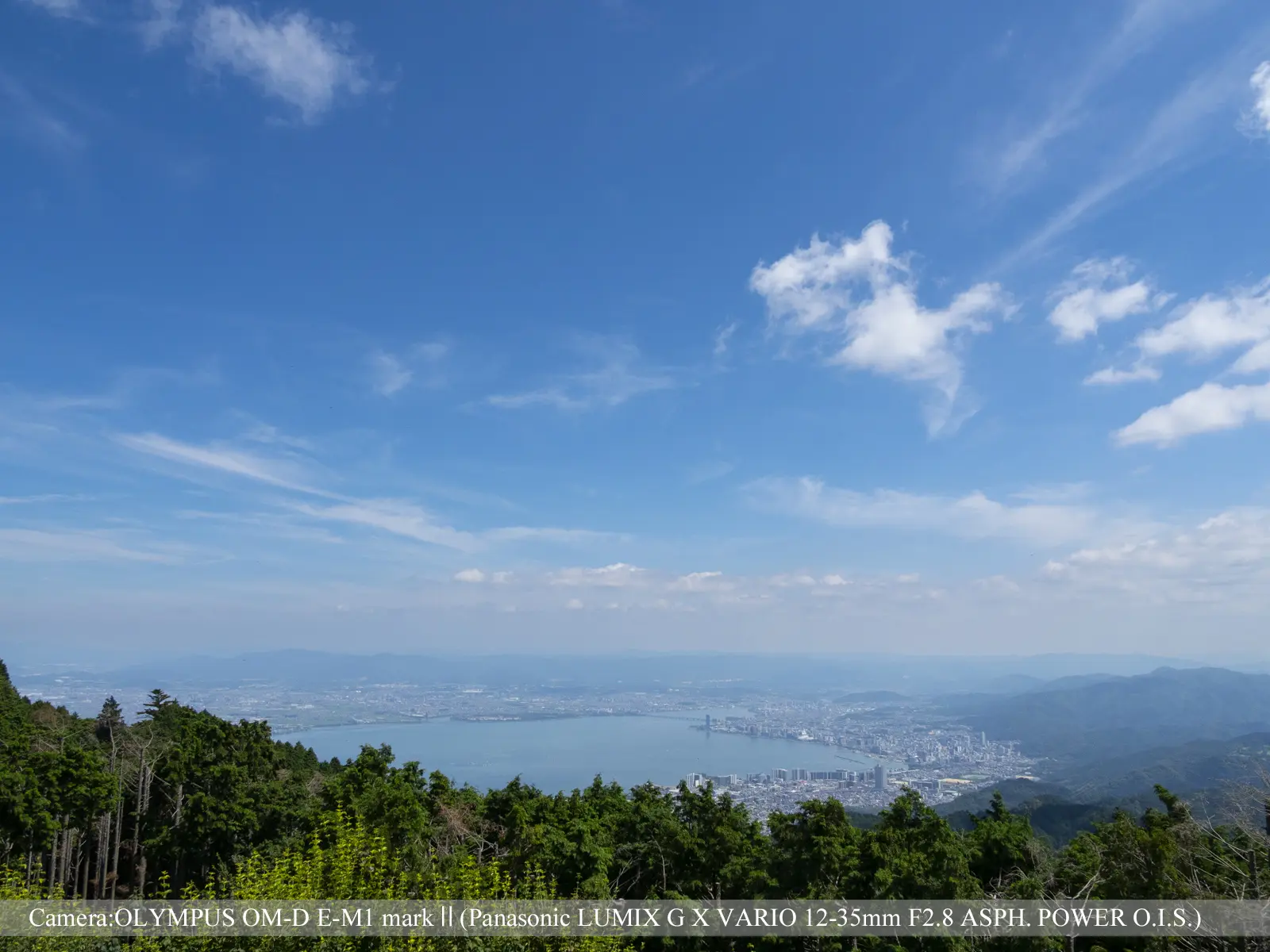 比叡山頂からの眺め