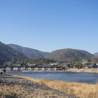 嵐山（渡月橋を望む）