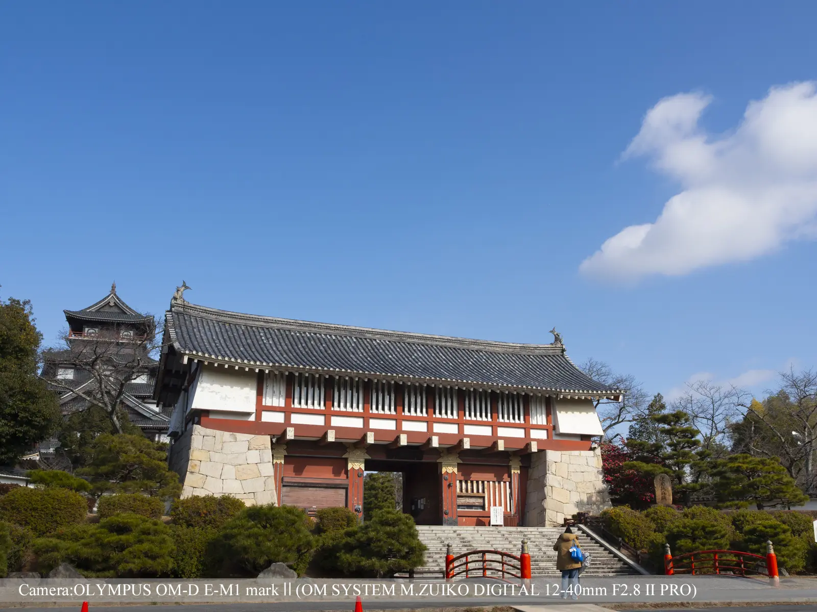 伏見桃山城運動公園（大手門）